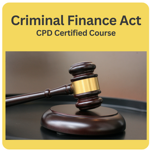 Criminal Finance Act Training Course
