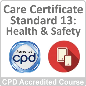 Care Certificate - Standard 13: Health and Safety CPD Accredited Online Course