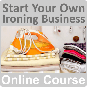 Start Your Own Ironing Business Diploma Training Course