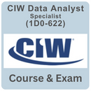 CIW Data Analyst Specialist Online Training with Live Labs and Exam (1D0-622)