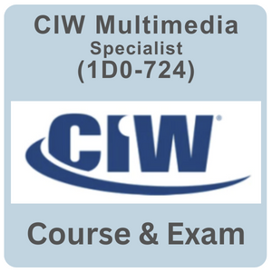 CIW Multimedia Specialist Online Training with Official Certification Exam (1D0-724)