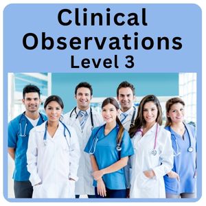 Clinical Observations Level 3 Online Training Course - CPD Accredited