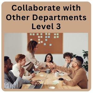 Collaborate with Other Departments Level 3 Online Training Course - CPD Accredited