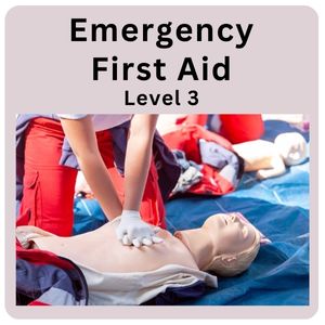 First Aid 3 Emergency First Aid Level 3 Online Course - CPD Accredited