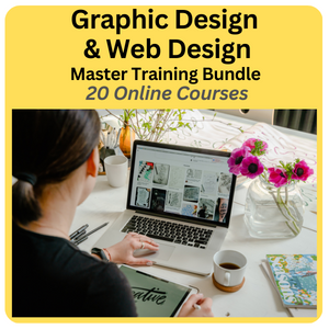 Graphic Design & Web Design Master Training Bundle
