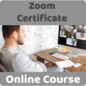 Zoom Certificate Training Course