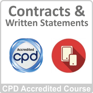 Contracts & Written Statements CPD Accredited Online Course