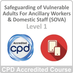 Safeguarding of Vulnerable Adults For Ancillary Workers/Domestic Staff (SOVA) Level 1 Online Course