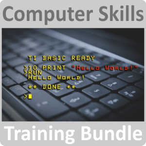 Computer Skills Training Bundle