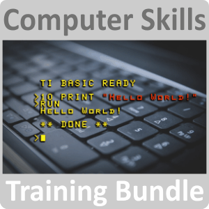 Compuskills Computer Training Computer Skills Training Bundle