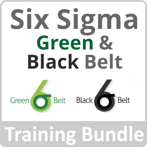 Six Sigma Green & Black Belt Online Training Bundle